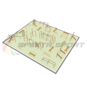 Купить Парковая площадка для Воркаут и WRK 6_76mm в Елабуге 