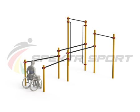 Купить Спортивный комплекс для инвалидов-колясочников WRK-D19_76mm в Елабуге 