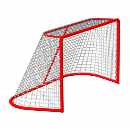 Купить Сетка хоккейная на ворота 1,22мх1,83мх0,5мх1,15м, нить 3,5 мм, узловая в Елабуге 