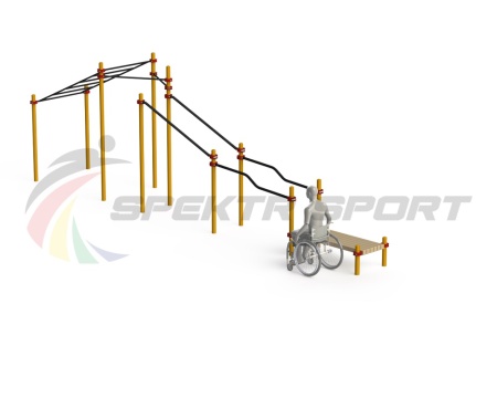 Купить Спортивный комплекс для инвалидов-колясочников WRK-D22_76mm в Елабуге 