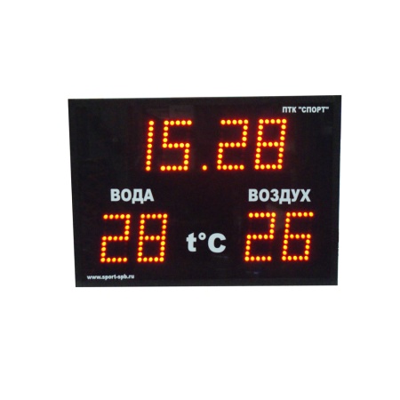 Купить Часы-термометр СТ1.13-2t для бассейна в Елабуге 