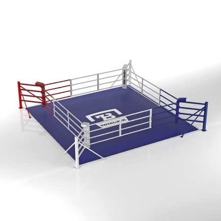 Купить Ринг боксерский напольный Totalbox на упорах 6х6м в Елабуге 