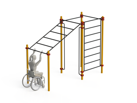 Купить Спортивный комплекс для инвалидов-колясочников WRK-D15_76mm в Елабуге 