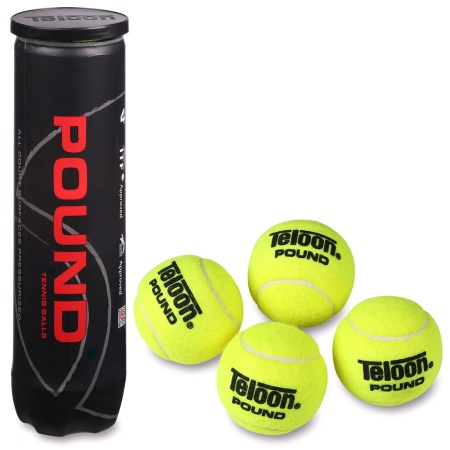 Купить Мяч для большого тенниса Teloon 828Т Р4  (4 шт) в Елабуге 