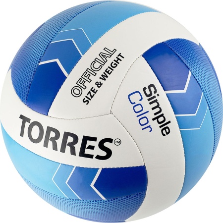 Купить Мяч волейбольный Torres Simple Color любительский р.5 в Елабуге 